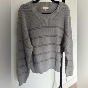 NWT Gray Knit Women's Sweater By Thread & Supply